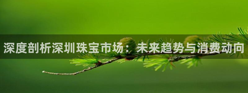 开丰娱乐网站官网入口：深度剖析深圳珠宝市场：未来趋势与消费动向