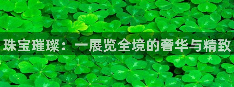 开丰娱乐优七九九47：珠宝璀璨：一展览全境的奢华与精致