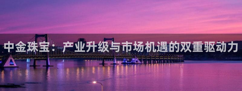 开丰娱乐下7O667：中金珠宝：产业升级与市场机遇的双重驱动力