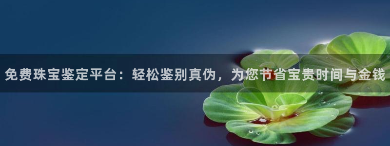 开丰娱乐67 5138：免费珠宝鉴定平台：轻松鉴别真伪，为您节省宝贵时间与金钱