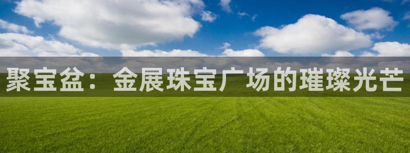 开丰娱乐趣 7O935：聚宝盆：金展珠宝广场的璀璨光芒