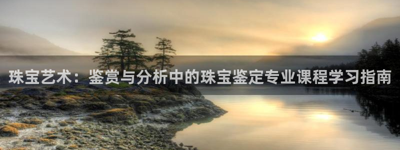 开丰娱乐科技：珠宝艺术：鉴赏与分析中的珠宝鉴定专业课程学习指南