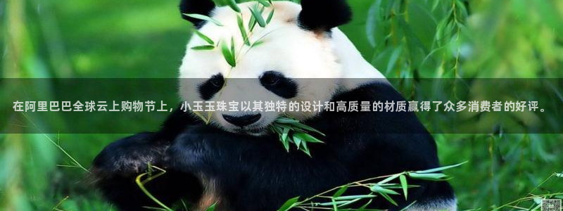 开丰娱乐下：在阿里巴巴全球云上购物节上，小玉玉珠宝以其独特的设计和高质量的材质赢